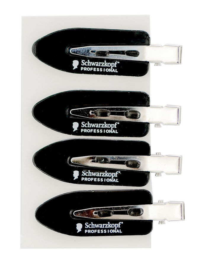 Schwarzkopf Professional Rubber Finish Hair Clips