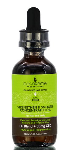 Macadamia Professional Strengthen & Smooth Concentrated Oil with 50mg CBD-image1