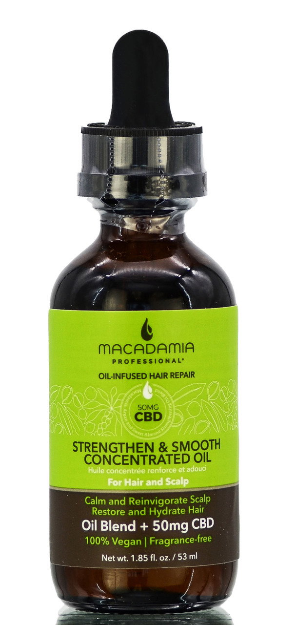 Macadamia Professional Strengthen & Smooth Concentrated Oil with 50mg CBD-image1