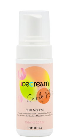 Inebrya Ice Cream Curly Plus Mousse-image1 Inebrya Ice Cream Curly Plus Mousse-image1