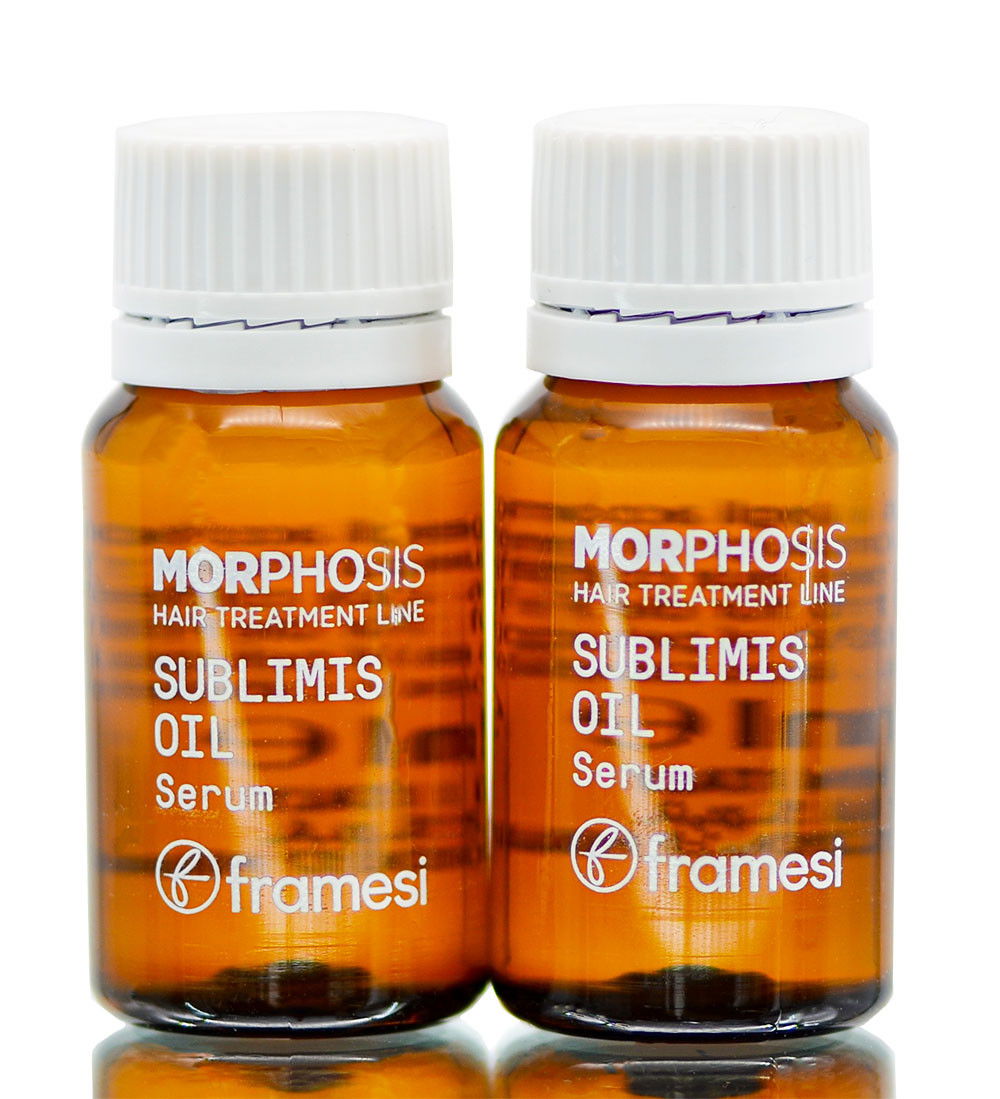 6 x 0.5 oz, Framesi Morphosis Sublimis Oil Serum | SleekShop