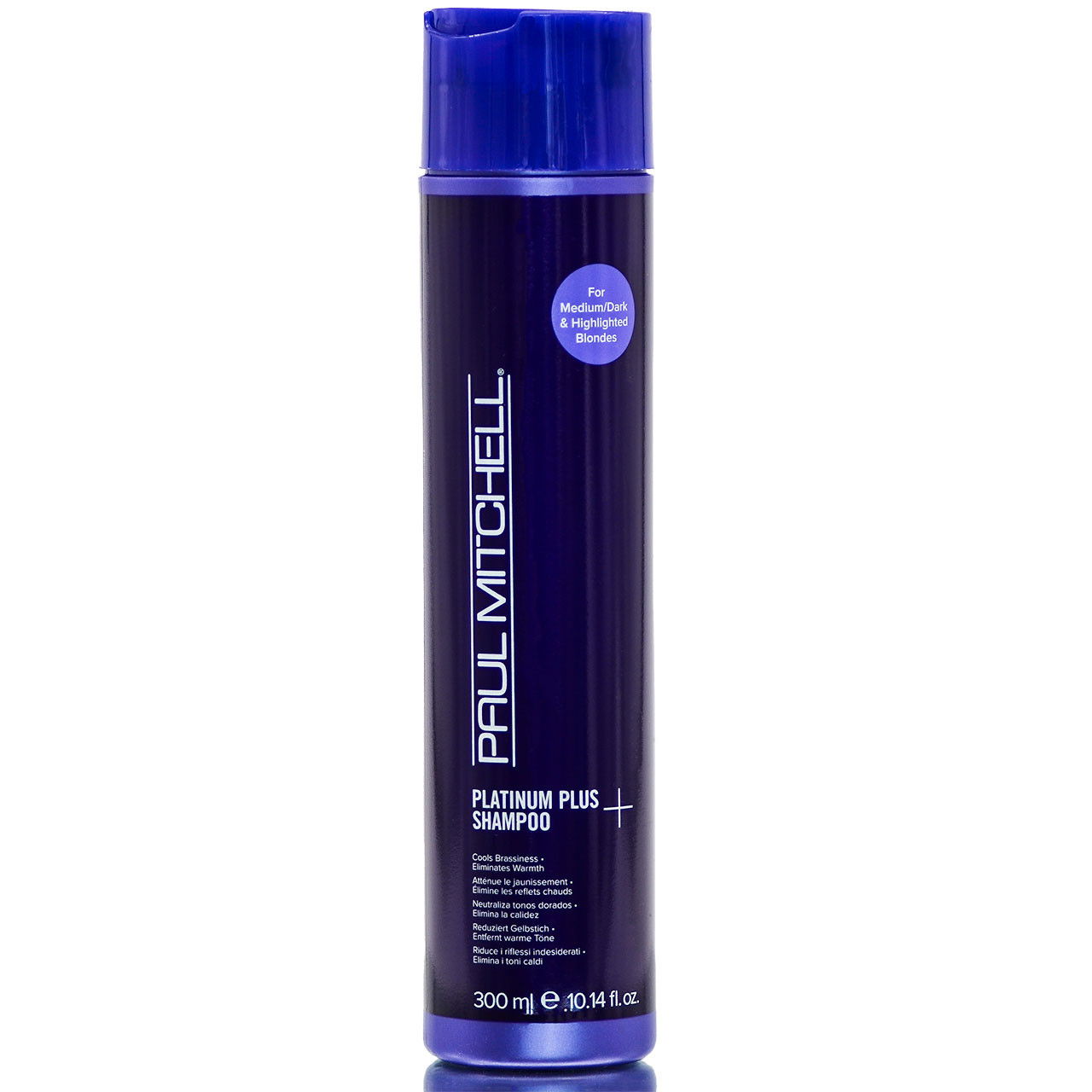 10.14 oz, Paul Mitchell Platinum Plus Purple Shampoo | SleekShop