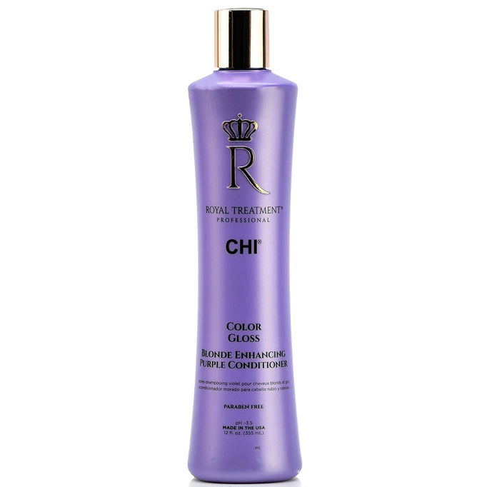 CHI Professional Royal Treatment Color Gloss Blonde Enhancing Purple Conditioner