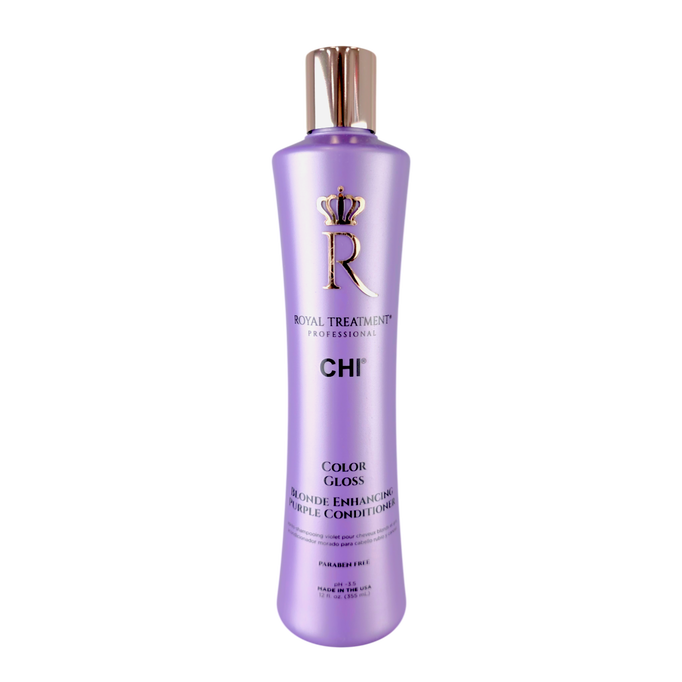 CHI Professional Royal Treatment Color Gloss Blonde Enhancing Purple Conditioner-image1 CHI Professional Royal Treatment Color Gloss Blonde Enhancing Purple Conditioner-image1