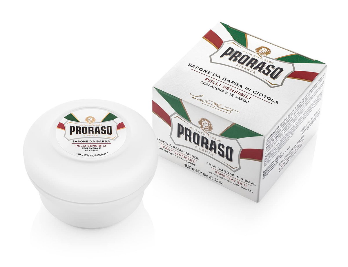 Proraso Shaving Soap In Bowl Sensitive Skin Proraso Shaving Soap In Bowl Sensitive Skin