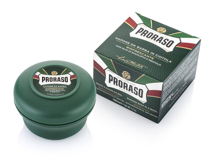 Proraso Shaving Soap in a Bowl Refreshing