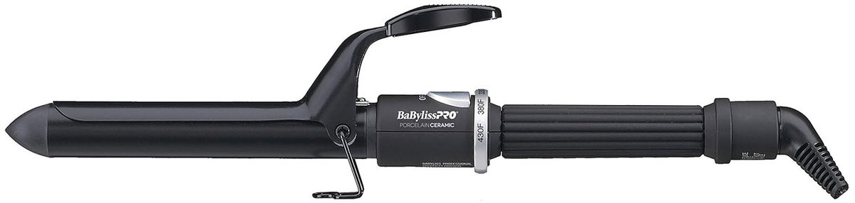 BaBylissPro Porcelain Ceramic Spring Curling Iron BaBylissPro Porcelain Ceramic Spring Curling Iron