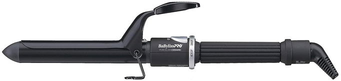 BaBylissPro Porcelain Ceramic Spring Curling Iron