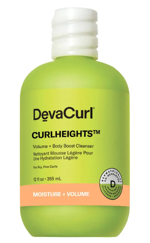 DevaCurl CurlHeights Volume + Body Boost Cleanser