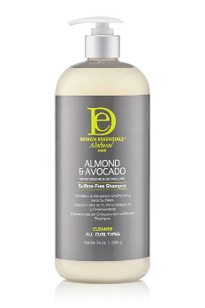 Design Essentials Almond & Avocado Moisturizing & Detangling Sulfate-Free Shampoo