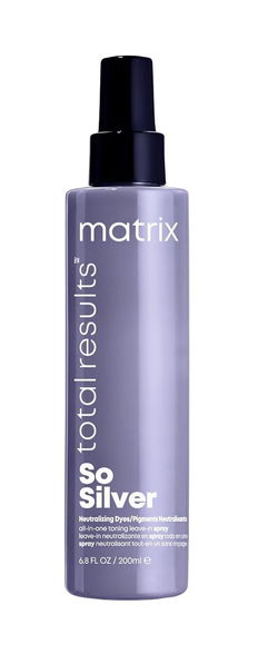 Matrix Total Results So Silver Neutralizing Dyes All In One Toning Leave-In Spray