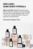 Wella Color Charm Permanent Liquid Toner