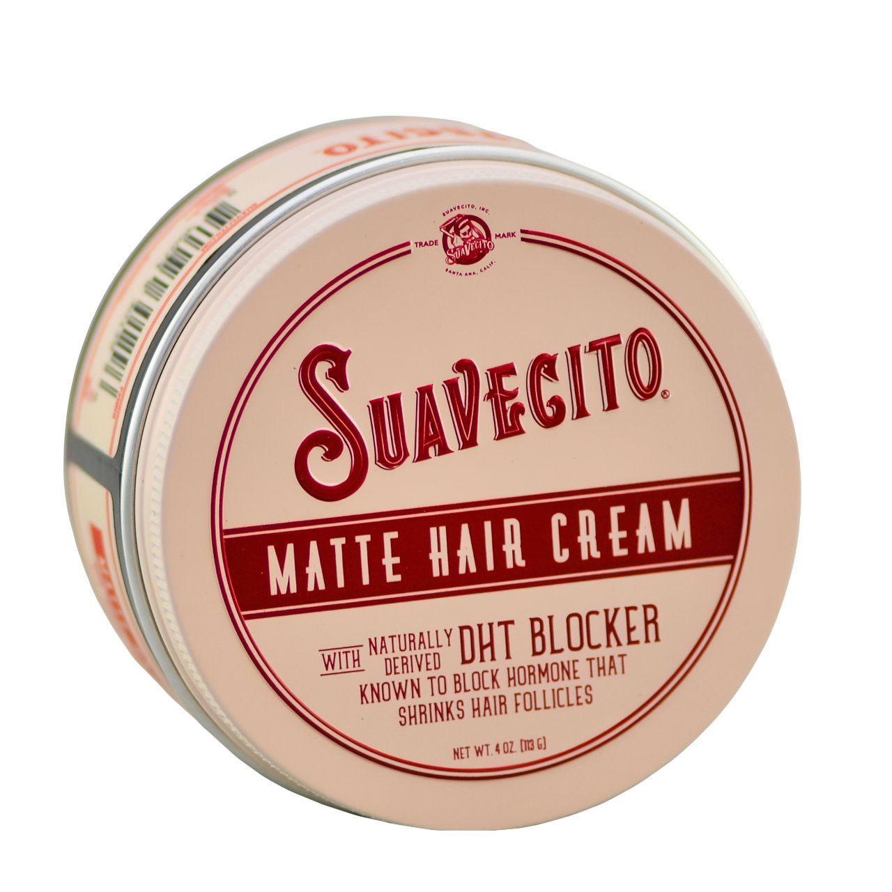 4 oz, Suavecito Matte Hair Cream with DHT Blocker | SleekShop