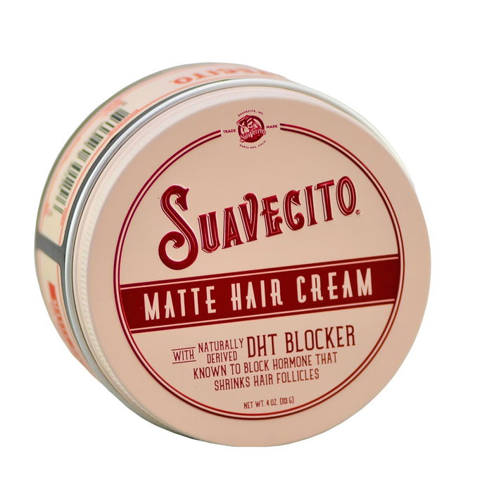 Suavecito Matte Hair Cream with DHT Blocker