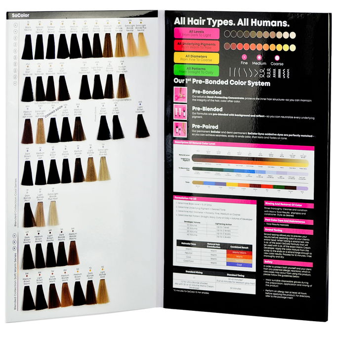 Matrix SoColor Pre-Bonded Permanent Color Book Matrix SoColor Pre-Bonded Permanent Color Book