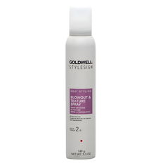 goldwell heat blowout and texture spray