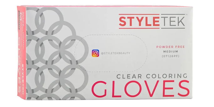 StyleTek Clear Coloring Gloves