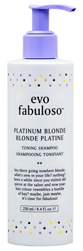 Evo Fabuloso Platinum Blonde Toning Shampoo