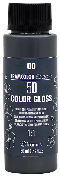 Framesi Milan Framcolor Eclectic 5D Demi-Permanent Color Gloss Hair Color