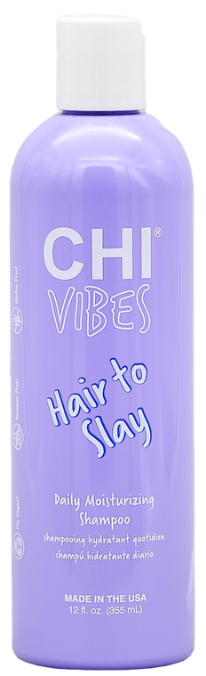 CHI Hair Care by Farouk Vibes Hair To Slay Daily Moisturizing Shampoo