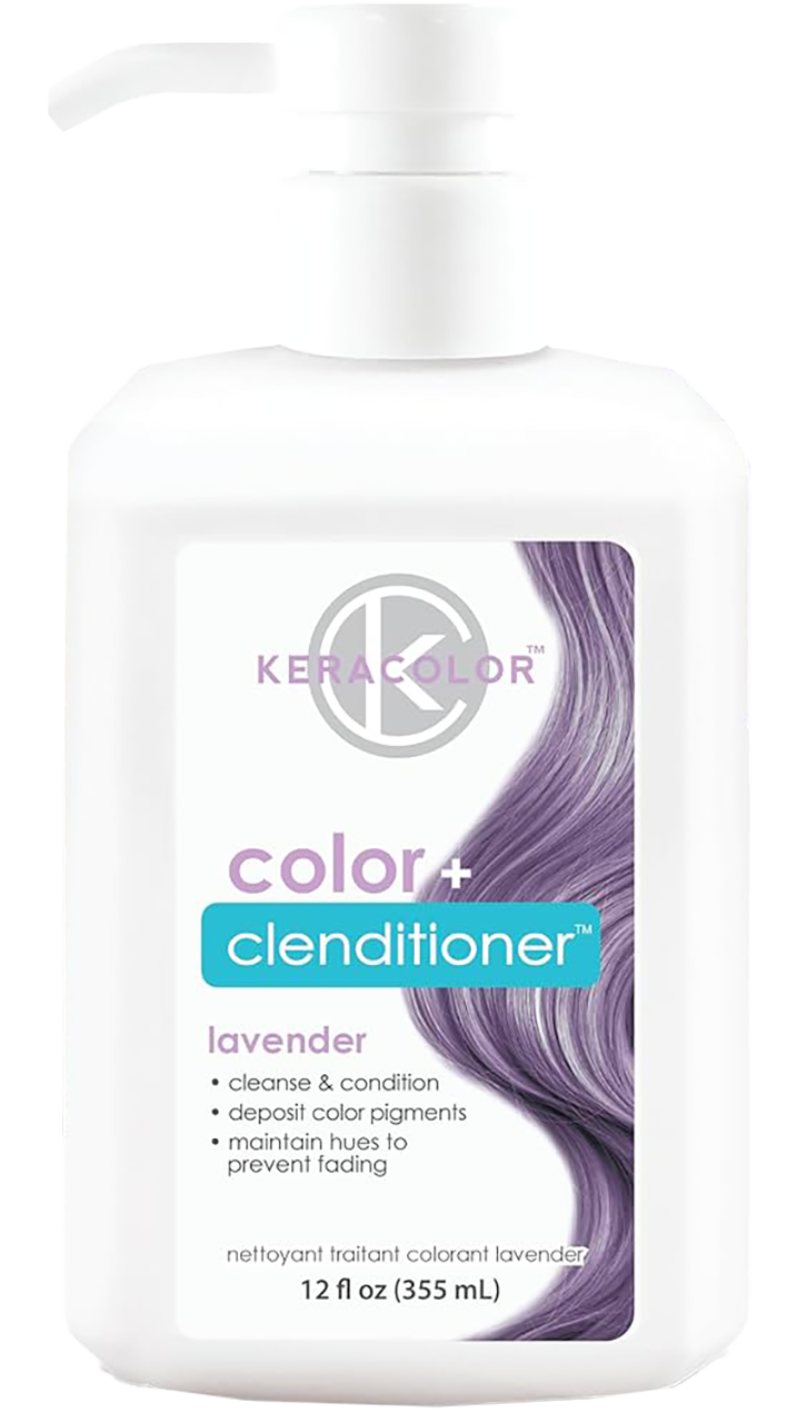 keracolor hair lavender color and clenditioner