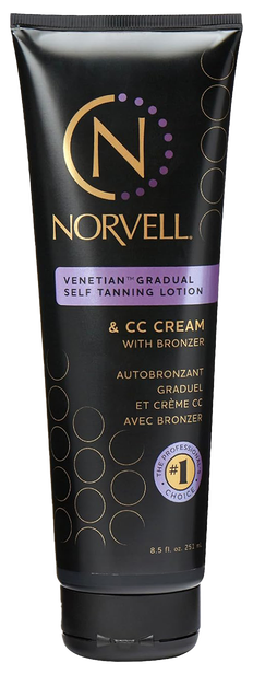 Norvell Venetian Gradual Self Tanning Lotion & CC Cream With Bronzer