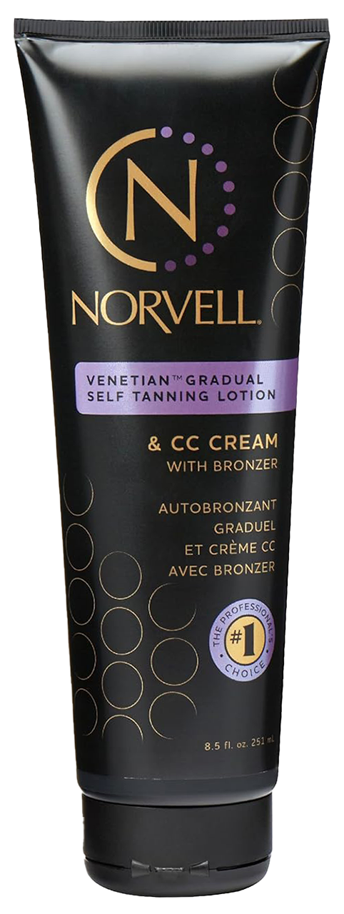 Norvell Venetian Gradual Self Tanning Lotion & CC Cream With Bronzer
