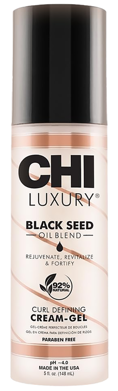 CHI Hair Care By Farouk Luxury Black Seed Curl Defining Cream-Gel