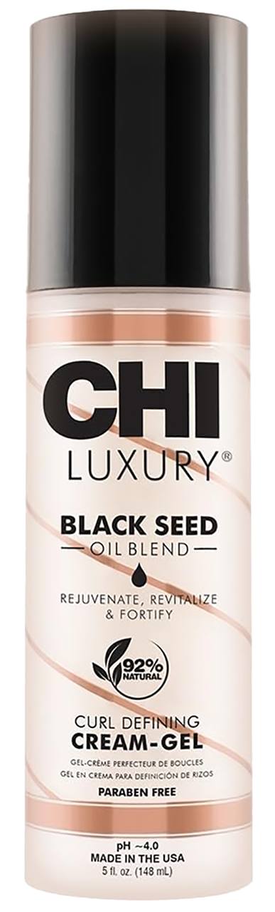 CHI Hair Care By Farouk Luxury Black Seed Curl Defining Cream-Gel
