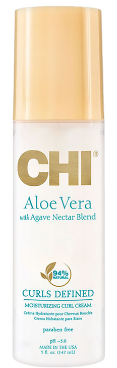 chi hair care aloe vera curls defined moisturizing curl cream