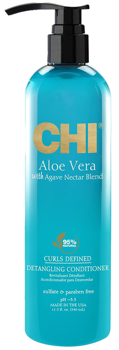 chi hair care aloe vera curls defined detangling conditioner
