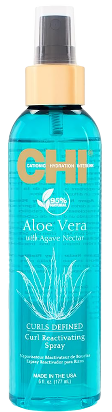 chi hair care aloe vera curl reactivating spray