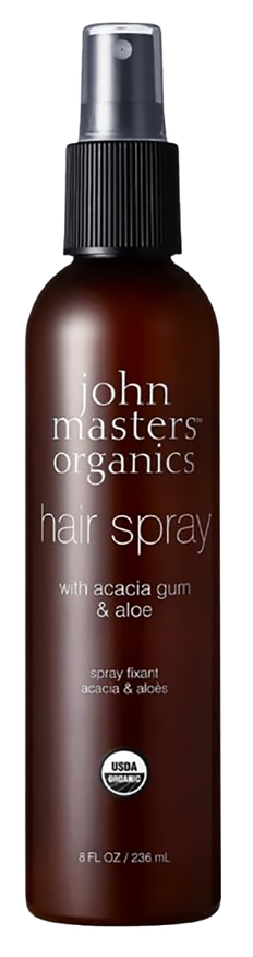 john masters organics hair spray with acacia gum and aloe