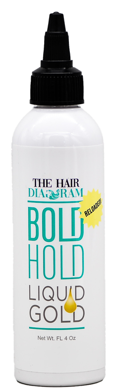 the hair diagram bold hold liquid gold