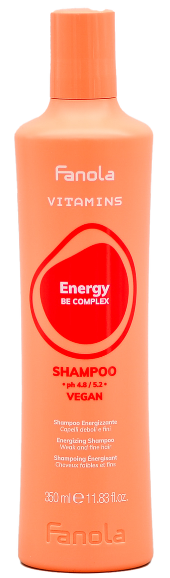 ランキングや新製品 11.83 Shampoo Energizing Vegan Energy Vitamins Fanola oz, カラーリング・白髪染め