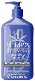 Hempz by Supre Beauty Actives Lavender & Chamomile Herbal Body Moisturizer Retinol Alternative