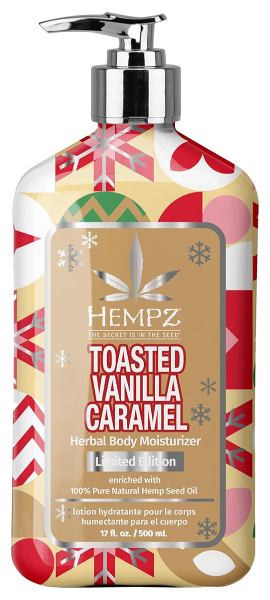 Hempz by Supre Toasted Vanilla Caramel Herbal Body Moisturizer Limited Edition