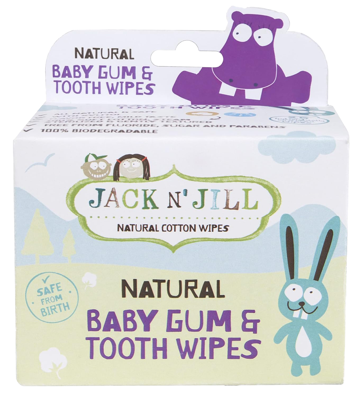 Jack N' Jill Natural Baby Gum & Tooth Wipes