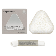 Superzero Solid Shampoo For Dry, Damaged Hair & Light Frizz