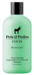 Pete & Pedro Clean Deep Cleansing Peppermint & Tea Tree Oil Shampoo