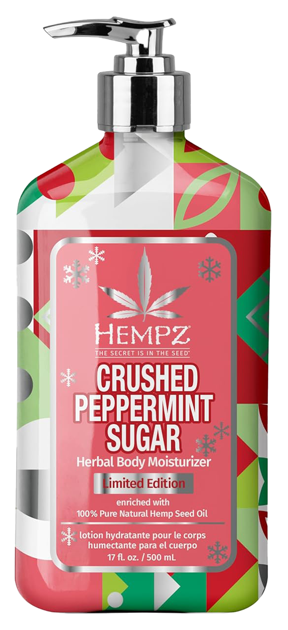 Hempz by Supre Crushed Peppermint Sugar Herbal Body Moisturizer Limited Edition