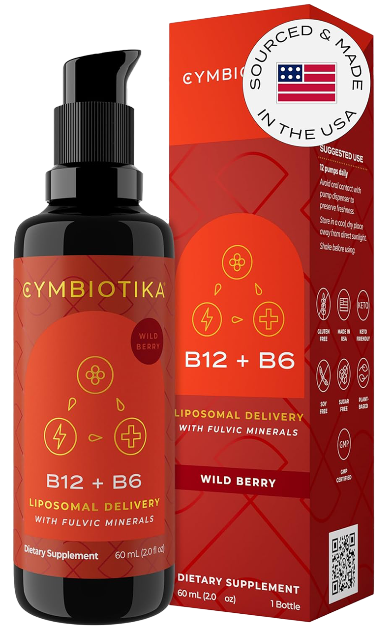 Cymbiotika Liposomal Vitamin B12 + B6