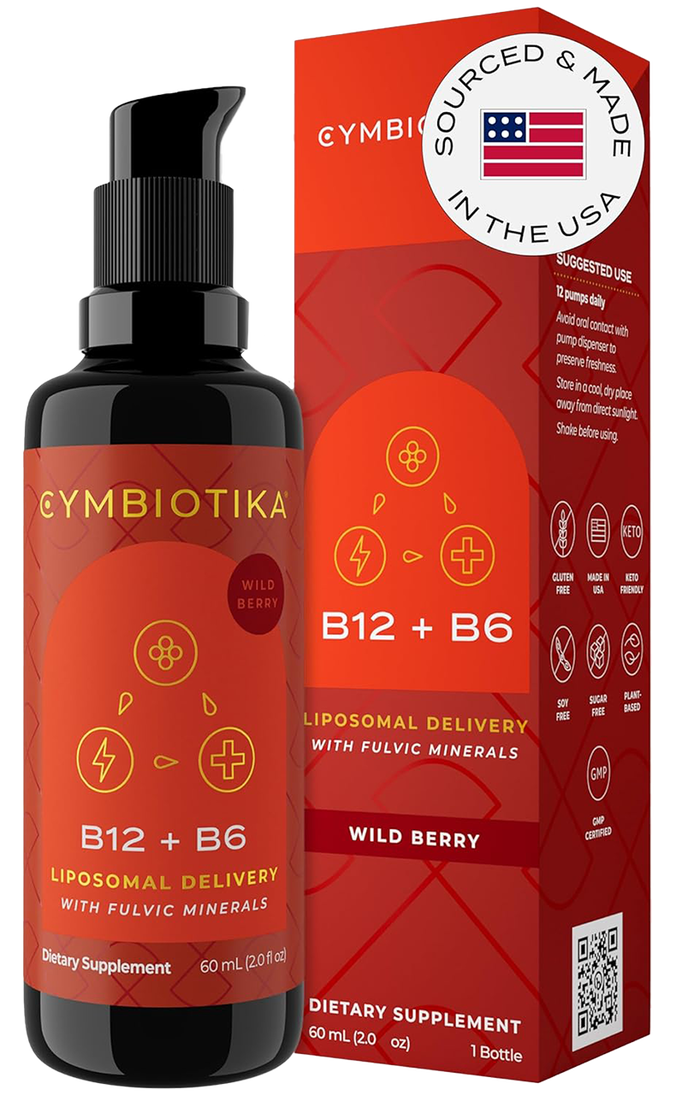 Cymbiotika Liposomal Vitamin B12 + B6