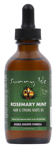 Sunny Isle Rosemary Mint Hair & Strong Roots Oil Double Growth Formula