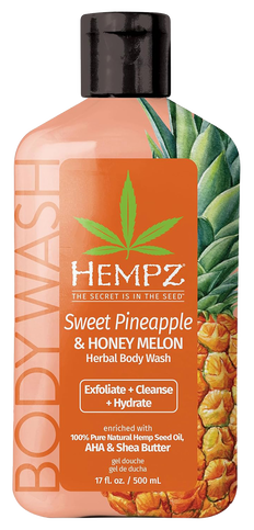 hempz sweet pineapple and honey melon body wash