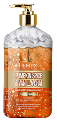 Hempz by Supre Pumpkin Spice & Vanilla Chai Herbal Body Moisturizer Limited Edition