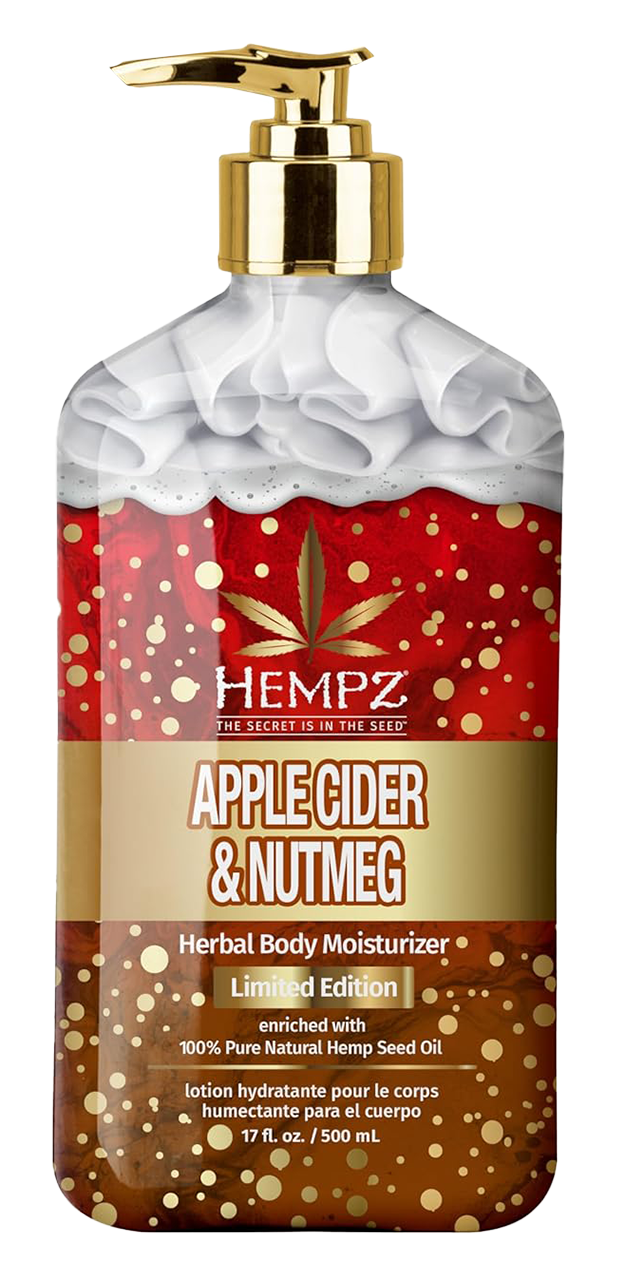Hempz by Supre Apple Cider & Nutmeg Herbal Body Moisturizer Limited Edition