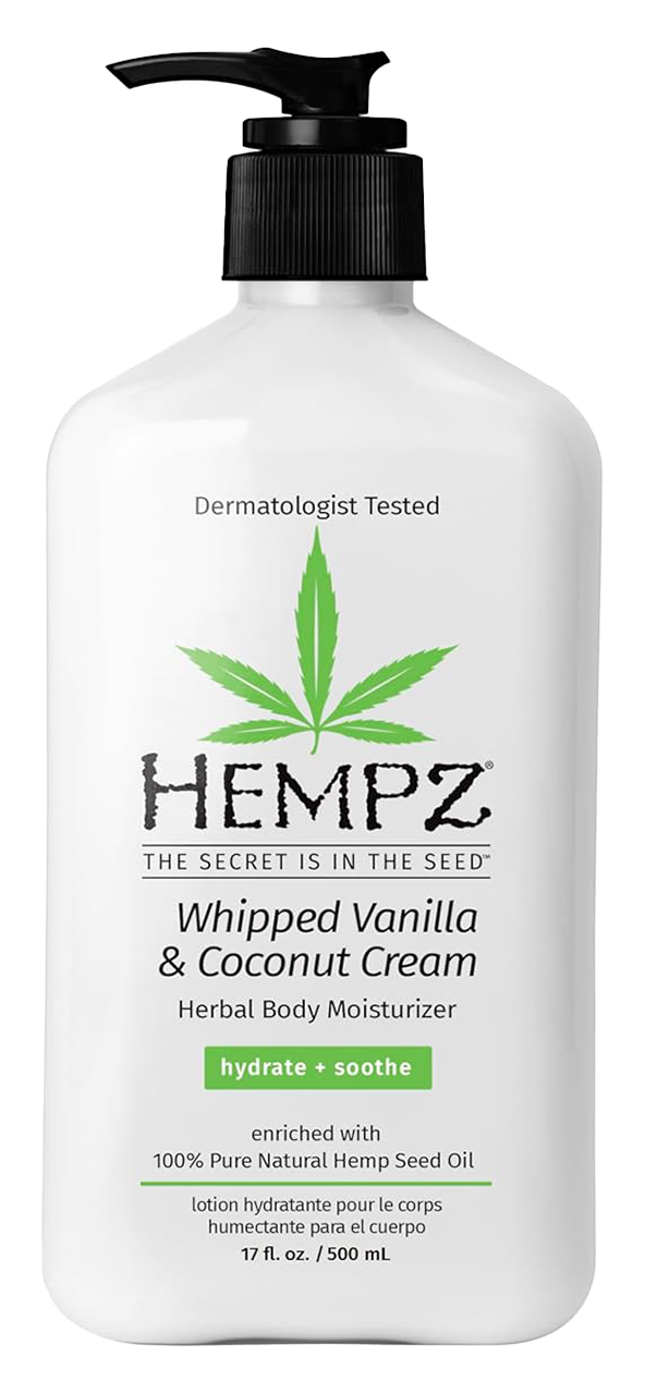 Hempz by Supre Whipped Vanilla & Coconut Cream Herbal Body Moisturizer