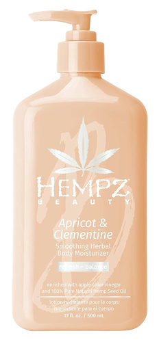Hempz by Supre Beauty Actives Apricot & Clementine Smoothing Herbal Body Moisturizer