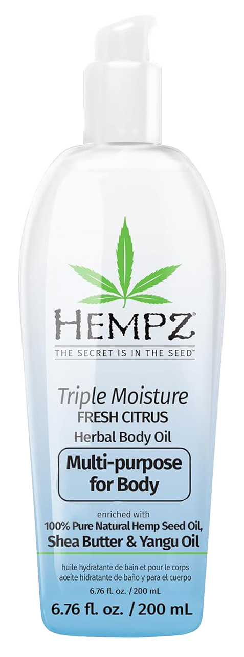 Hempz by Supre Triple Moisture Fresh Citrus Multi-Purpose Herbal Body Oil